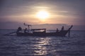 Fishermans in Thailand Royalty Free Stock Photo