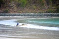 Fishermen on the coast of Tanjung Aan Lombok