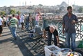 Fishermen on Galata bridge, Istanbul