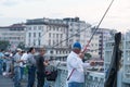 Fishermen on Galata Bridge