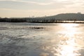 Fishermen on the ice.