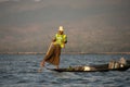 Fishermen in Inla lake, Myanmar