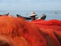 Fishermen, Marari Beach, Kerala India