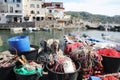 Fishermen nets in ischia