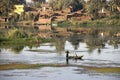Fishermen on the Nile River, Travel in Egypt