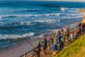 Fishermen Rods Excitement Sea