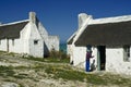 Fishermen`s cottages at Kassiesbaai, Arniston, South Africa