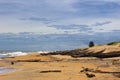 Fishermen's dugouts . Royalty Free Stock Photo