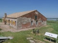 Comacchio Lagoons fishermen`s house Serilla Royalty Free Stock Photo