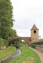 The fishermen\'s tower in Haguenau, Grand Est, Alsace, France