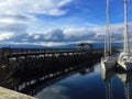 Fishermen`s Wharf, Comox, BC