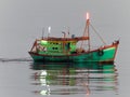 Fishermen on South China Sea