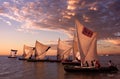 Fishermen with traditional pirogues, Madagascar