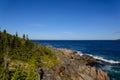 Fishermen village on coastline Royalty Free Stock Photo