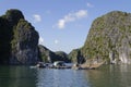 Fishermen village in Ha Long Bay