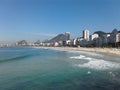 Fishermen Way Path in Leme - Leme Beach - Coast - Rio de Janeiro - Brazil Royalty Free Stock Photo