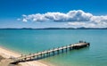 Fishermen on a wharf Royalty Free Stock Photo