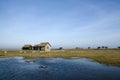 Fishermens old cabins Royalty Free Stock Photo