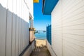 Cap Ferret, Arcachon Bay, France. Fishers houses