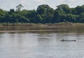 Fishery boat on Mekong River in Thailand Royalty Free Stock Photo