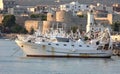 Fishery boats in Manfredonia, Italy Royalty Free Stock Photo