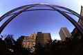 Fisheye Buildings Royalty Free Stock Photo