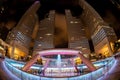 Fisheye View of Fountain of Wealth, Singapore