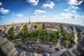 Eiffel Tower from Arc de Triomphe Royalty Free Stock Photo