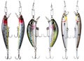 Fishing baits. Royalty Free Stock Photo