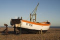 Fishing Boat on Aldeburgh Beach, Suffolk, England