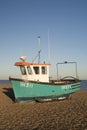 Fishing Boat on Aldeburgh Beach, Suffolk, England