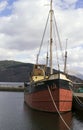 Fishing boat at anchor