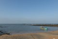 Fishing Boat at Anjarle Beach in Ratnagiri District,Maharashtra,India