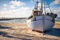 Fishing Boat at the Beach of Denmark