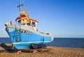 Fishing boat on the beach