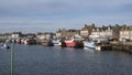 Fishing boat in a Breton port