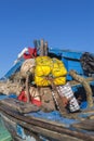 Fishing boat detail, Morocco Royalty Free Stock Photo