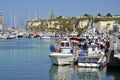 Fishing boat at Dieppe in France