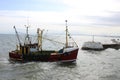 Fishing boat entering Arbroath Harbour, Arbroath