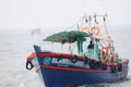 Fishing boat at Fishing time