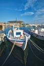 Fishing boat in greek island