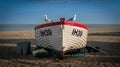 Fishing Boat with Gulls Royalty Free Stock Photo