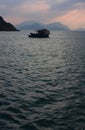 Fishing boat, Hong Kong. Royalty Free Stock Photo