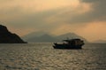 Fishing boat, Hong Kong Royalty Free Stock Photo