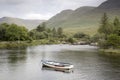 Fishing Boat, Killary Fjord; Connemara National Park Royalty Free Stock Photo