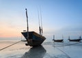 The fishing boat at Kon Ao Beach, Rayong, Thailand Royalty Free Stock Photo
