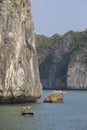 Fishing boat in Lanh Ha Bay