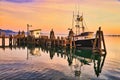 Fishing boat launch bodega bay Royalty Free Stock Photo