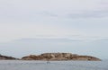 Fishing boat near calanques coast, Marseille, France