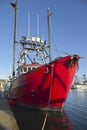 Fishing boat in Newport Oregon. Royalty Free Stock Photo